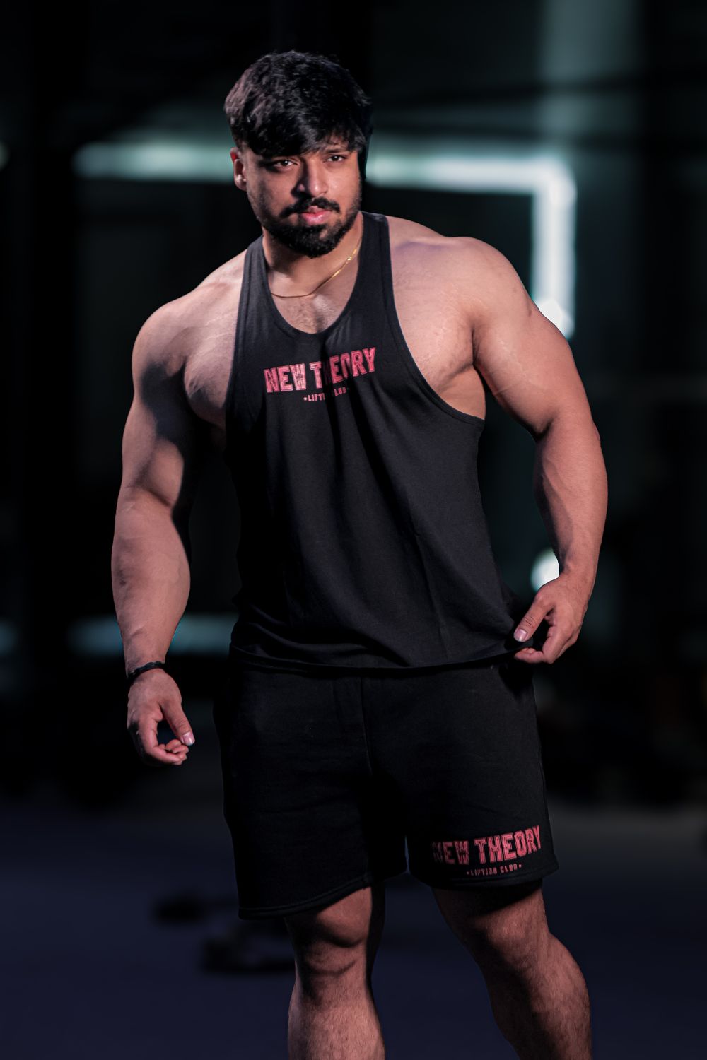 Lifting Club Stringer & Short - Black