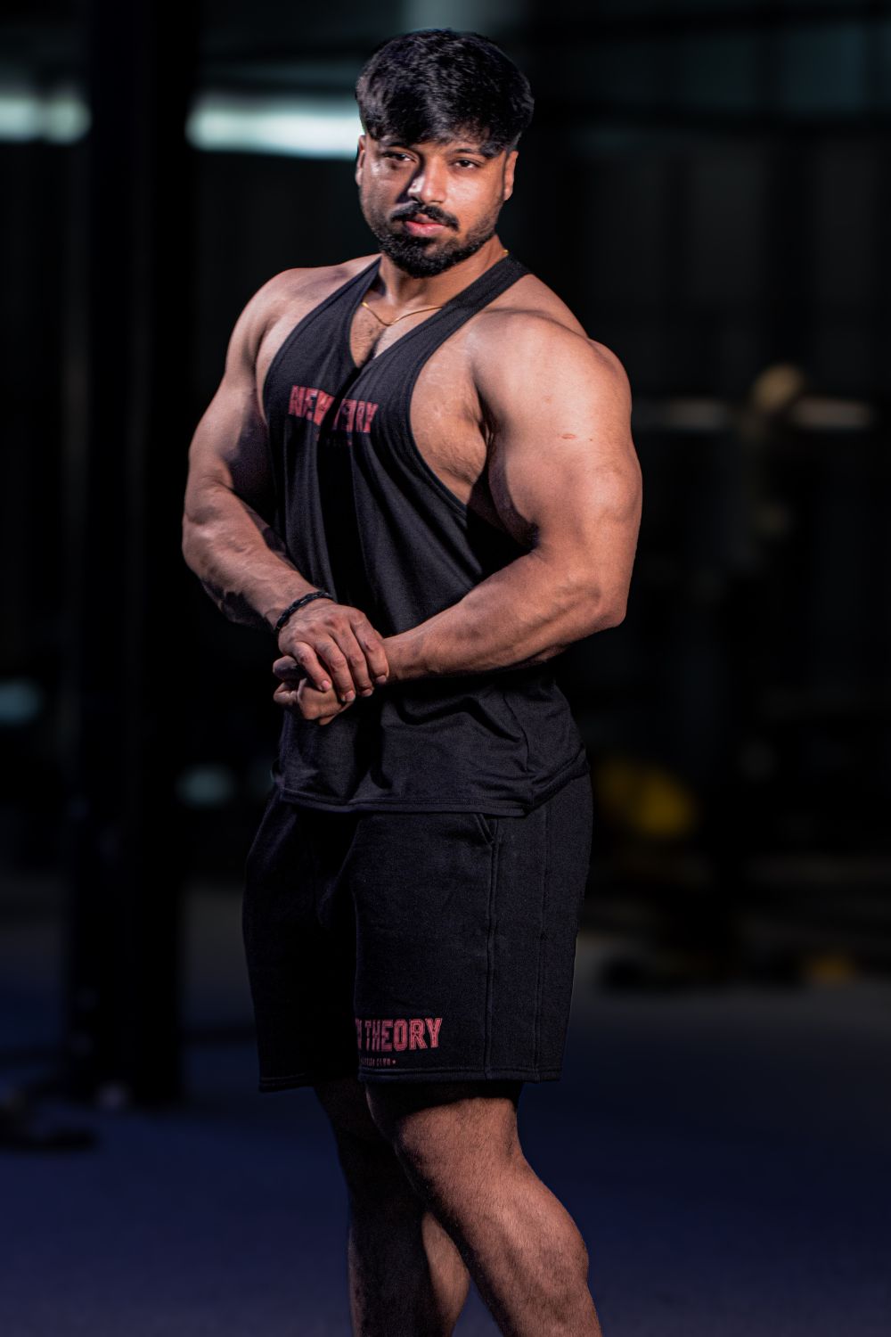 Lifting Club Stringer & Short - Black
