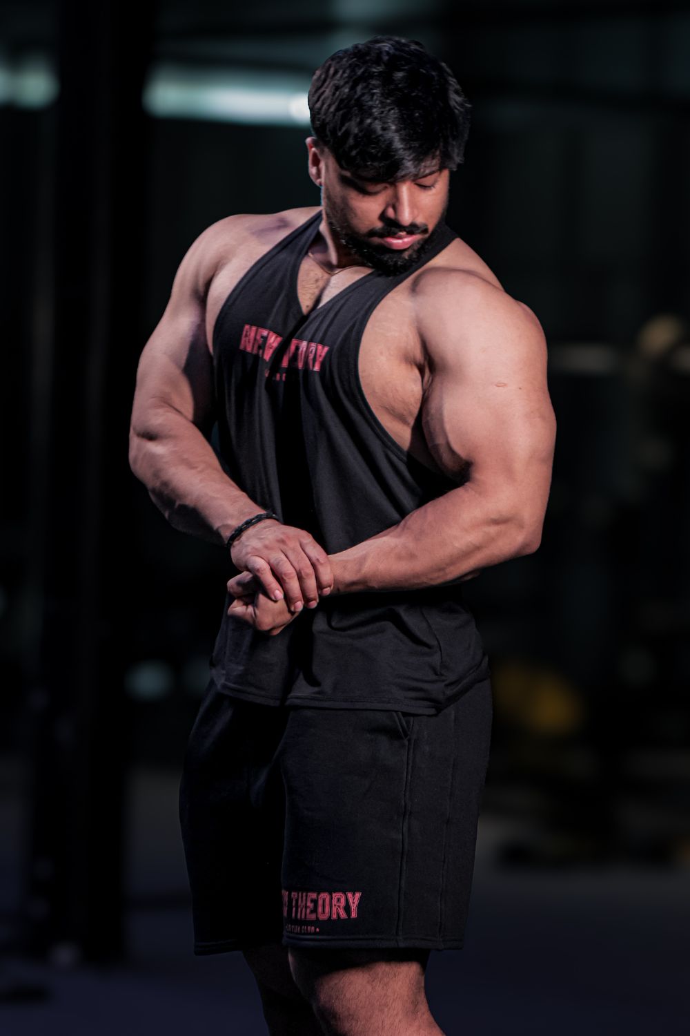 Lifting Club Stringer & Short - Black