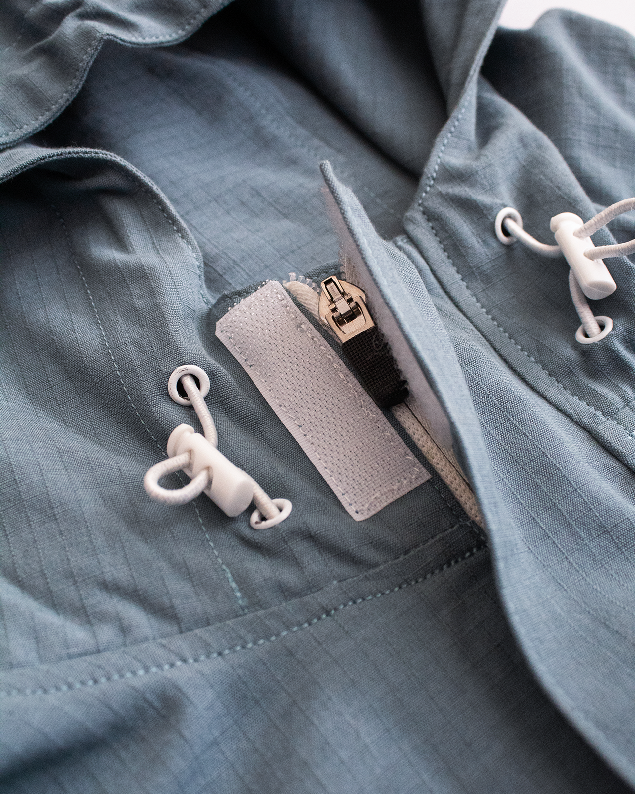 NT001 Parkha Hoodie & Pant Lead Blue