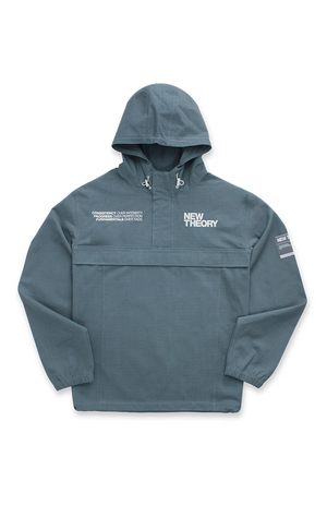 NT001 Parkha Hoodie Lead Blue