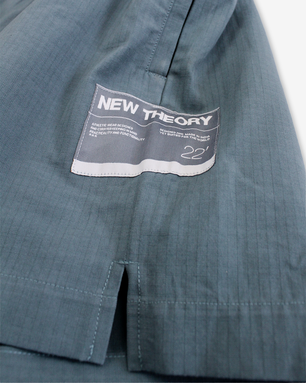 NT001 Shorts 7' inch Lead Blue