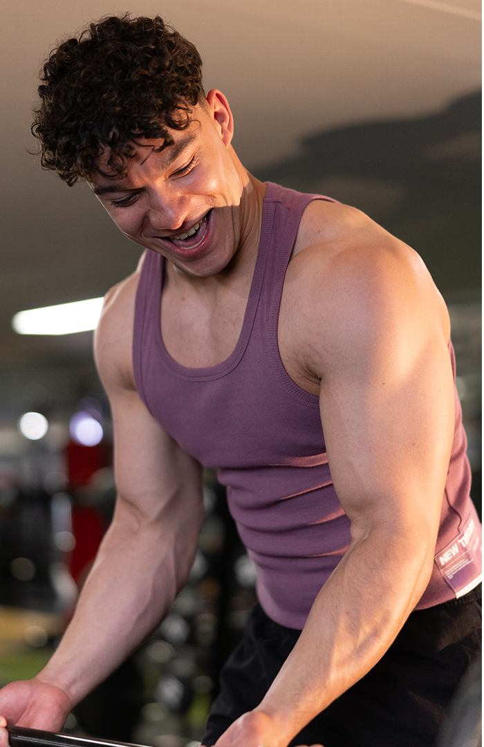 NT001 Ribbed Tank Tulipwood