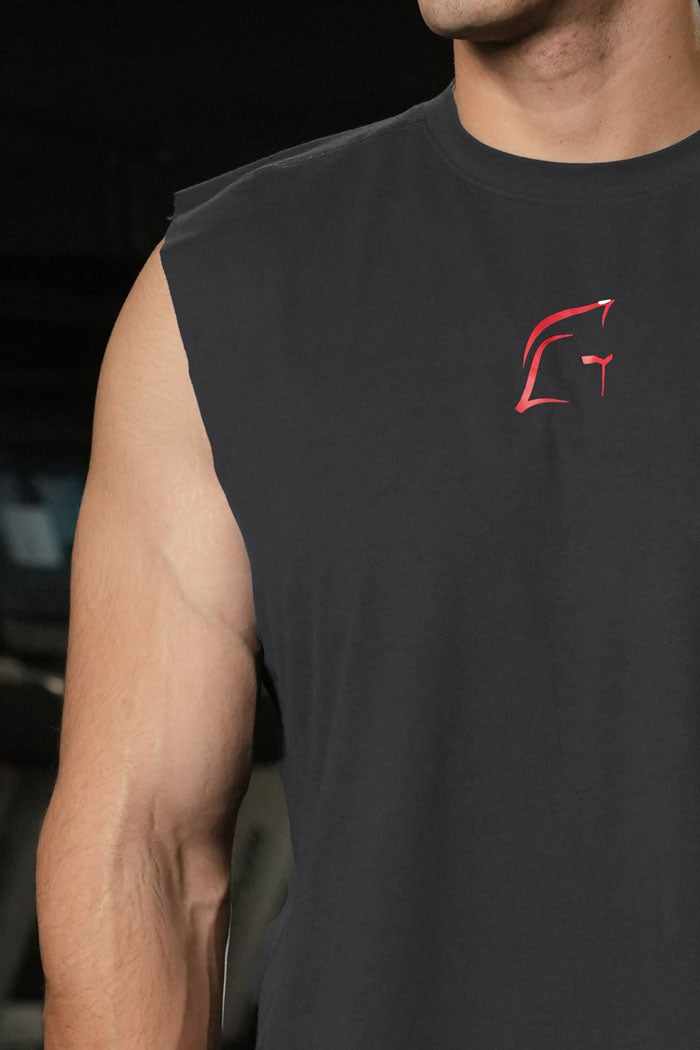 Legacy Cut Off Tank - Grey