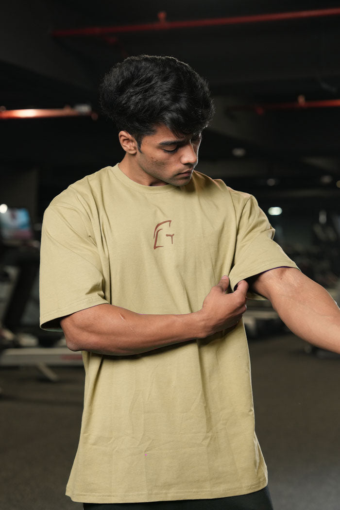 Legacy Oversized T-Shirt - Beige