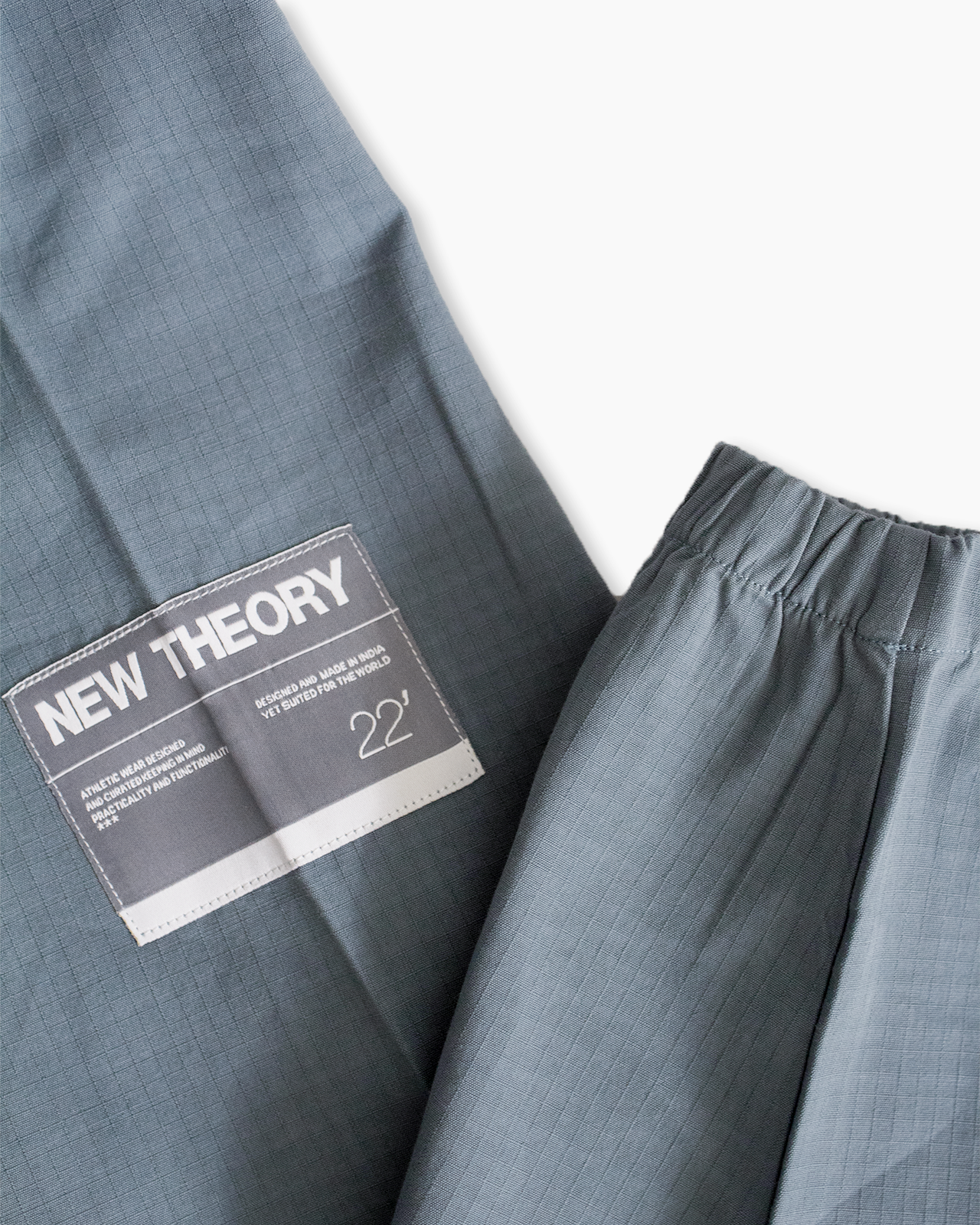 NT001 Parkha Hoodie & Pant Lead Blue