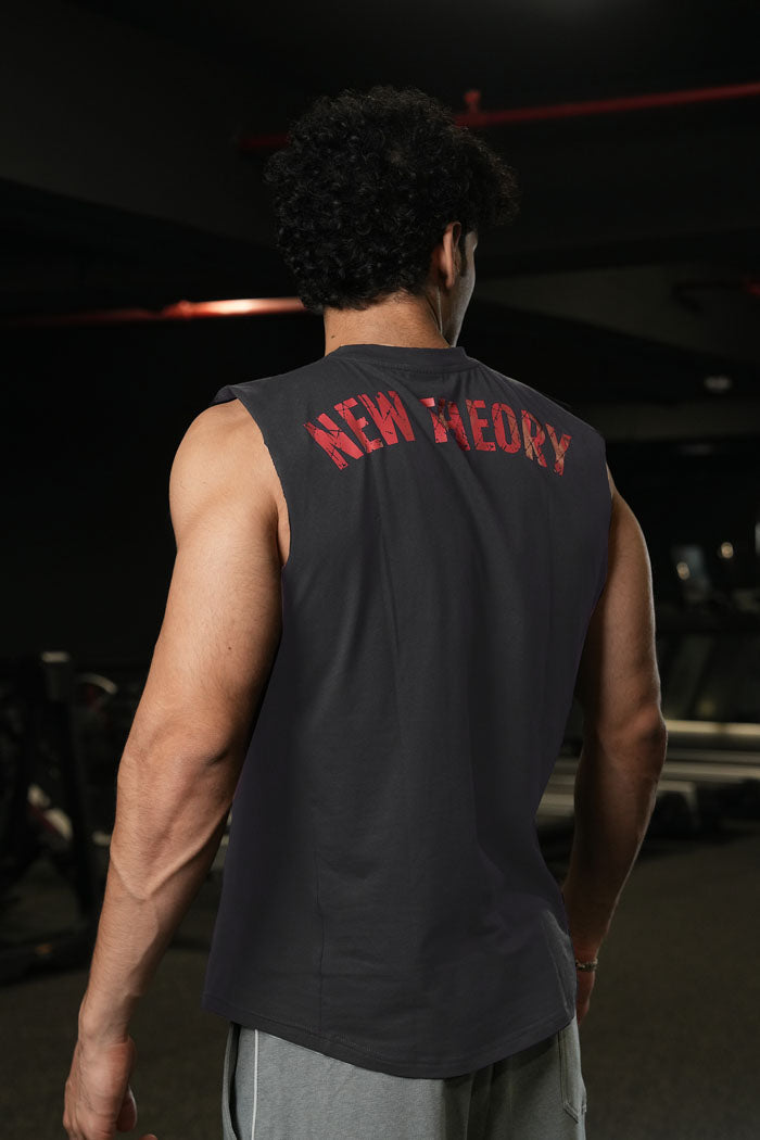 Legacy Cut Off Tank - Grey