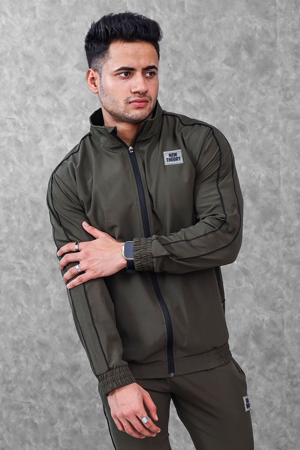 Essential Performance Track top- Olive