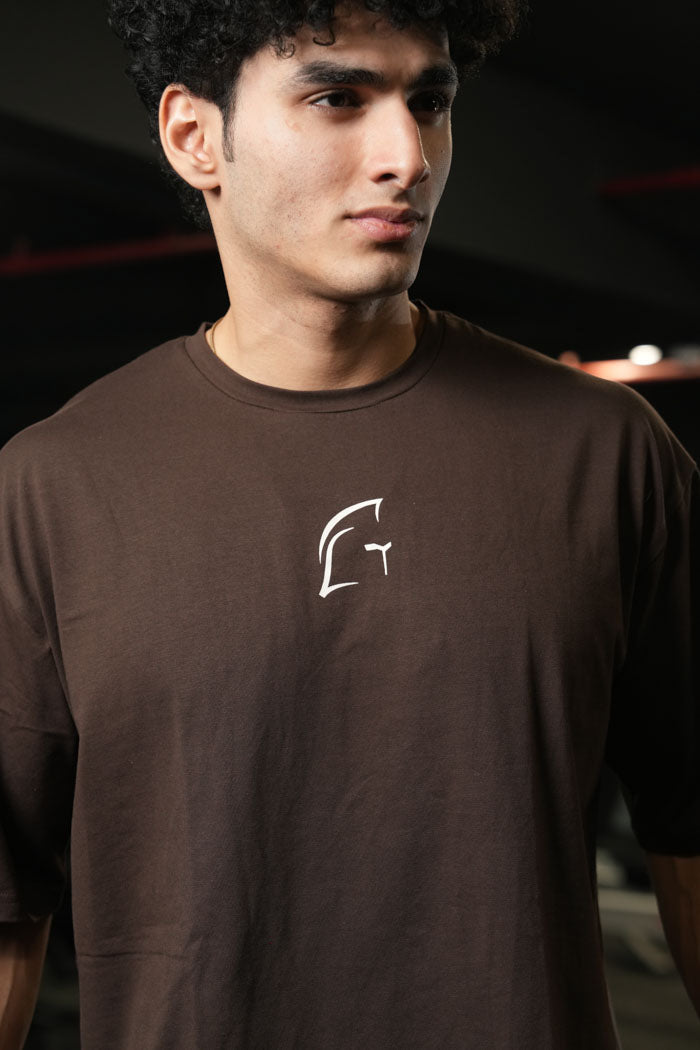 Legacy Oversized T-Shirt - Brown