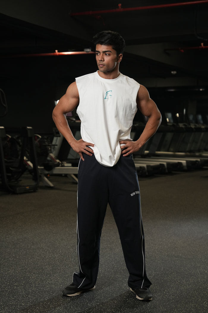 Legacy Cut Off Tank - White