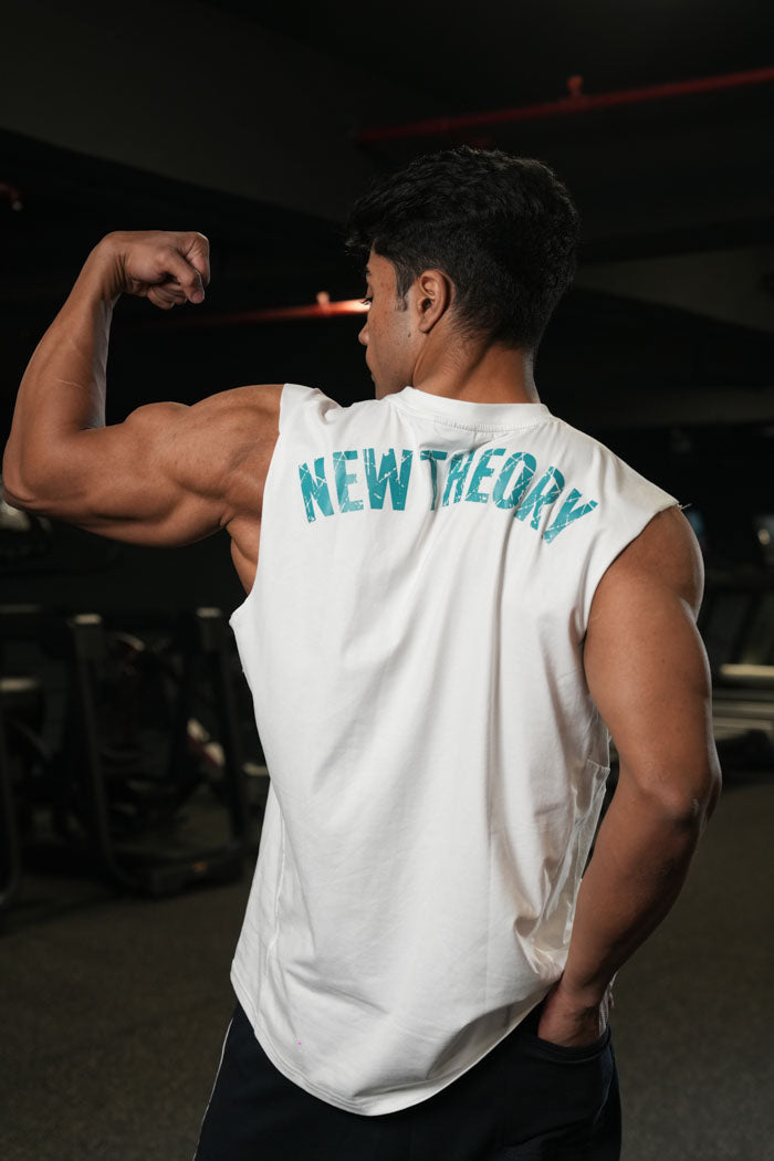 Legacy Cut Off Tank - White