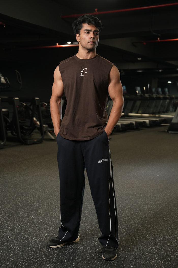 Legacy Cut Off Tank - Brown