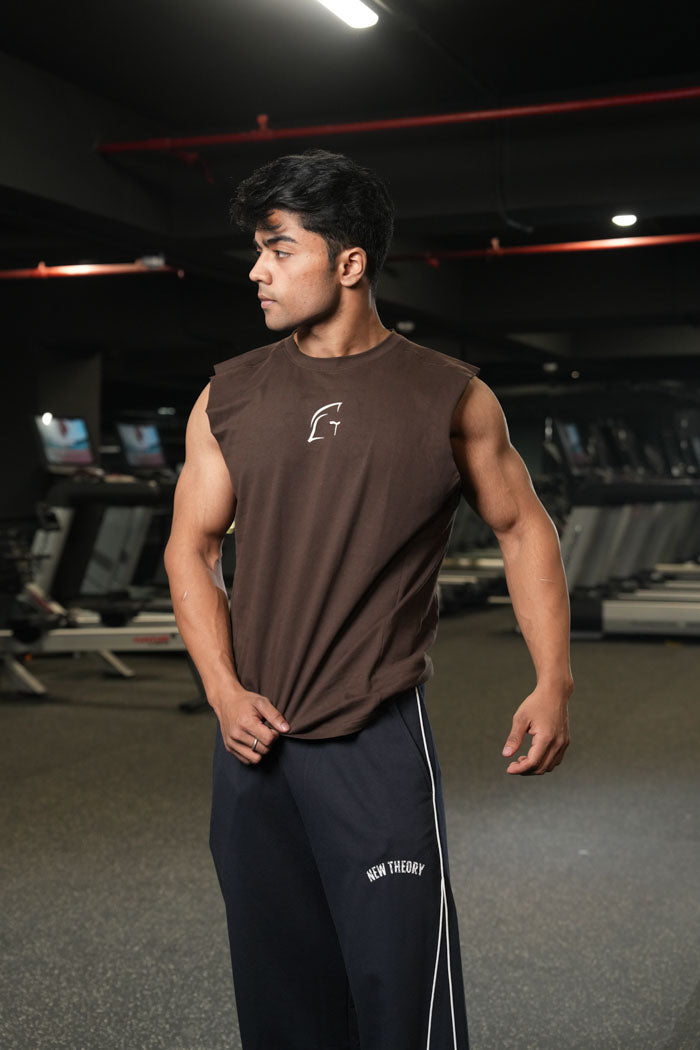 Legacy Cut Off Tank - Brown