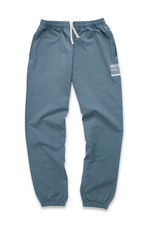 NT001 Cotton Pants Lead Blue