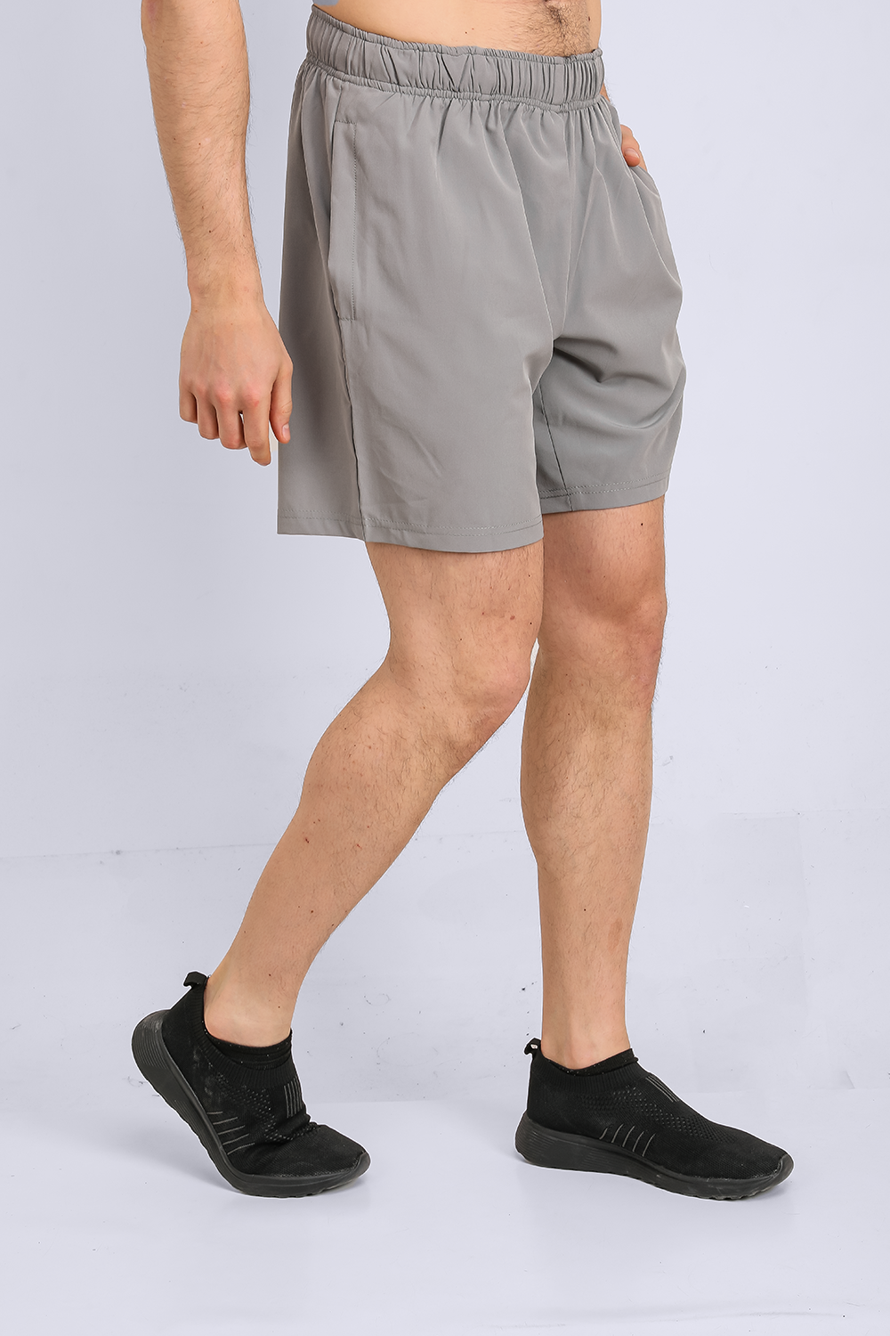 Dry-Fit Woven shorts- Grey