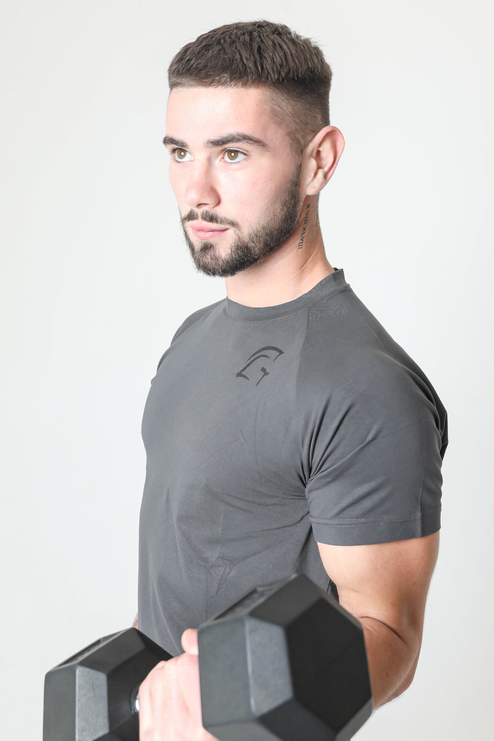 Kryjer X NTC Signature Half T-Shirt Grey