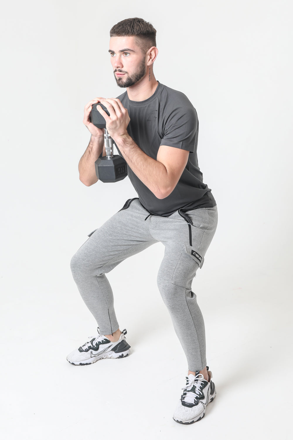 Kryjer X NTC Signature Half T-Shirt Grey