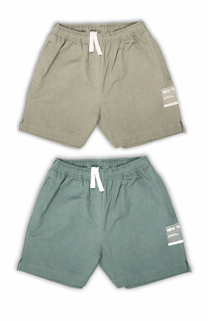 NT001 100% Cotton Shorts 7' inch 2pk