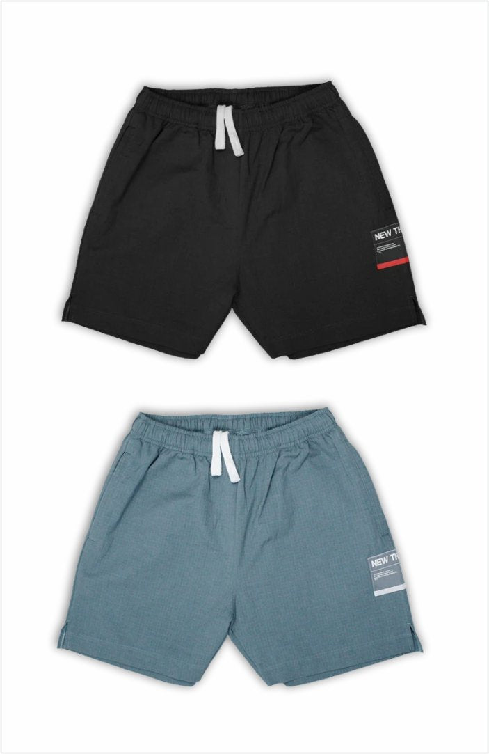 NT001 100% Cotton Shorts 7' inch 2pk