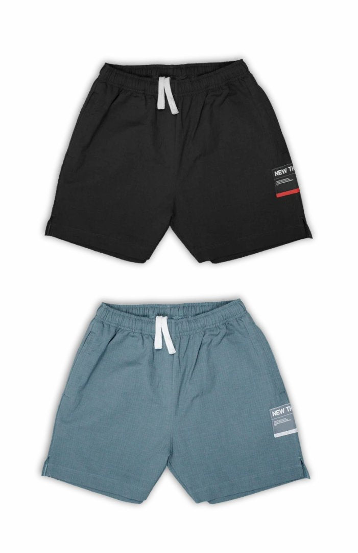 NT001 100% Cotton Shorts 7' inch 2pk