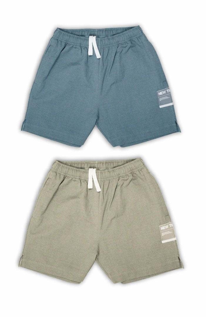 NT001 100% Cotton Shorts 7' inch 2pk