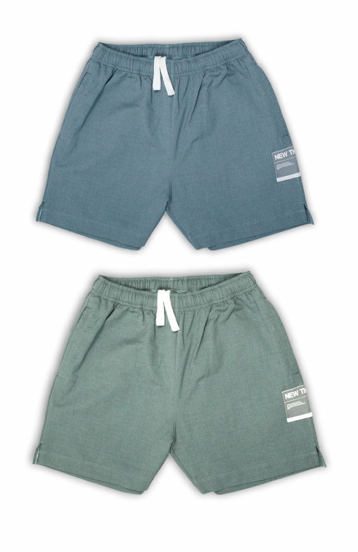 NT001 100% Cotton Shorts 7' inch 2pk