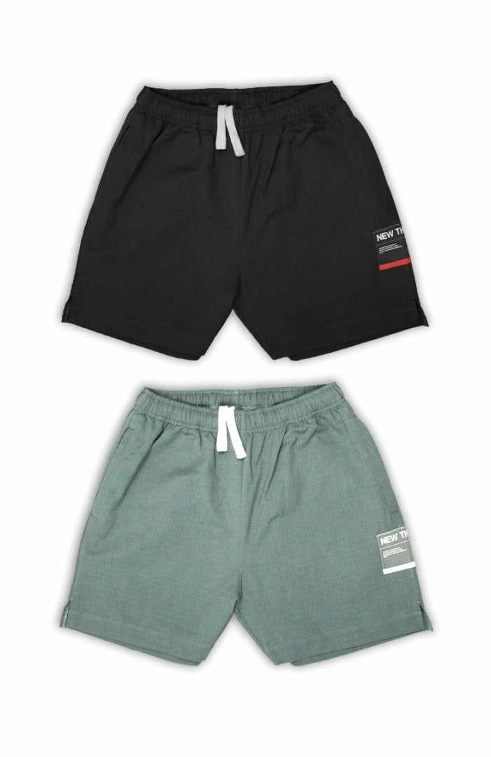 NT001 100% Cotton Shorts 7' inch 2pk