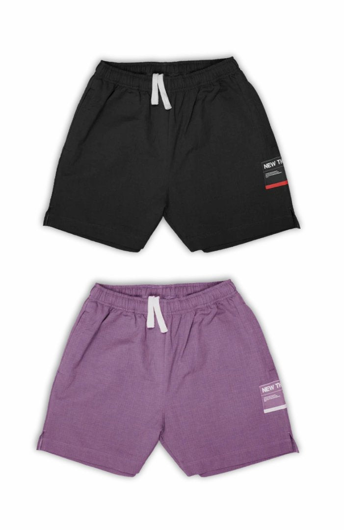 NT001 100% Cotton Shorts 7' inch 2pk